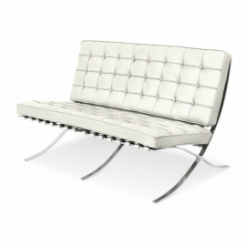 Furmod Barcelona Cadeira Couro 2 Lugares