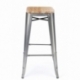Banqueta industrial Bistro Wood Style