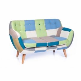 furmod Sofá Club Patchwork 2 plazas