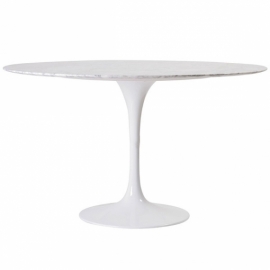 Eettafel Tulp Marmer 100cm