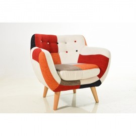 Sofá Club Patchwork Colors "1 Plaza"