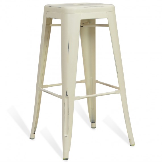 Industriële Kruk Bistro 76CM Borstel