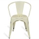 Industrial chair Bistro Brush with arms