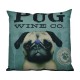 Cojín Pug
