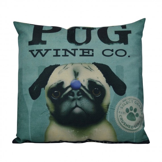 Cojín Pug