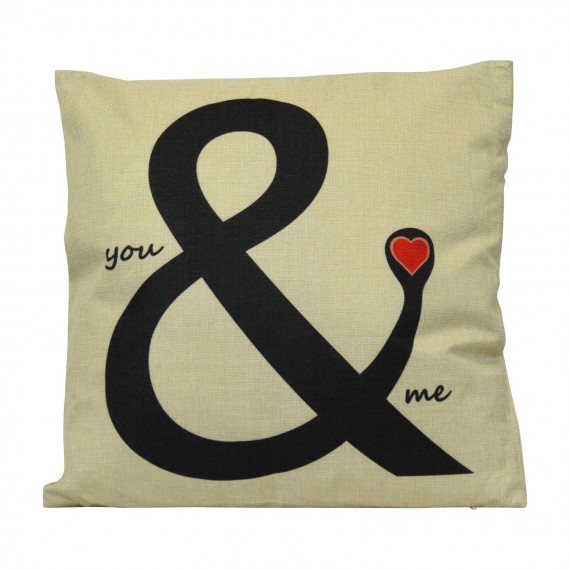 Almofada para jogar você e eu