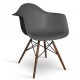 Cadeira escura furmod Eames DAW