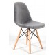 Silla James Velvet Grey