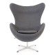 furmod Silla Egg Chair con Reposapies
