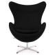 furmod Silla Egg Chair con Reposapies