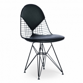 Cadeira furmod Eames DKR Preto Estilo Biquíni