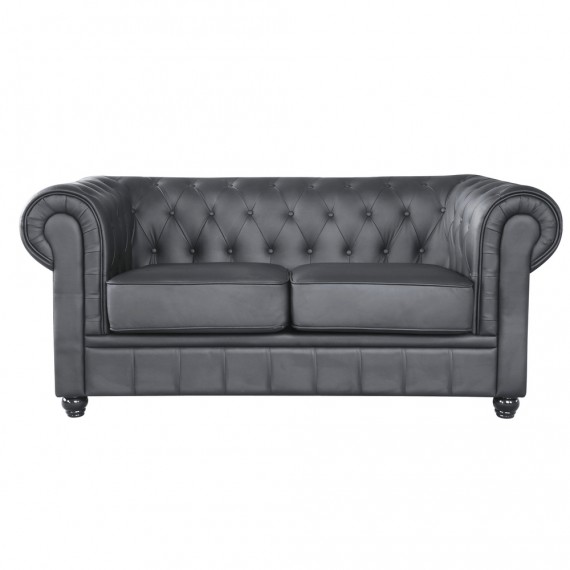 furmod Chester Leatherette 2-zitsbank