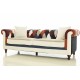 furmod Sofa Chesterfield Patchwork 3 Plazas