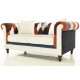 furmod Sofa Chesterfield Patchwork 2 Plazas