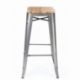 Banqueta industrial Bistro Wood Style